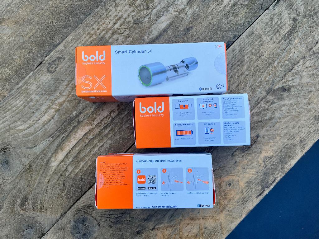 Bold Smart Lock SX35 (1x), Doe-het-zelf en Verbouw, Hang- en Sluitwerk, Ophalen of Verzenden, Gebruikt, Rvs, Slot