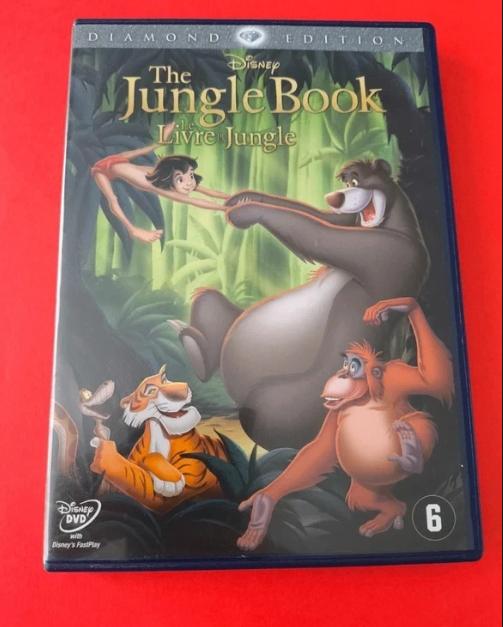 Jungle book dvd, Gebruikt, Tekenfilm, Ophalen of Verzenden, Alle leeftijden