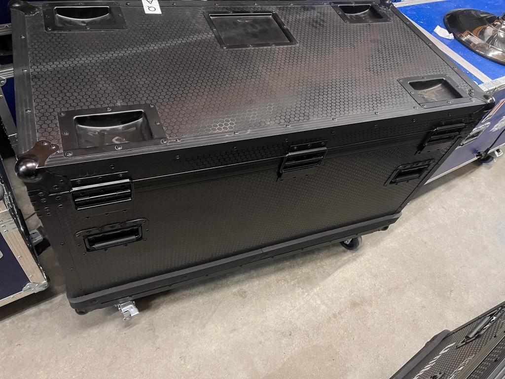 Set 2 Stuks Flightcases 110x50cm 54+8cm hg Klapdeksel&Wheels, Ophalen, Zo goed als nieuw, Overige instrumenten, Flightcase