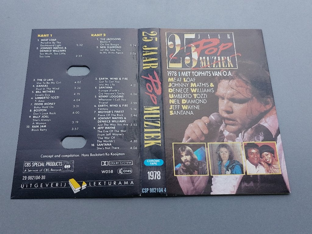 25 JAAR POP MUZIEK 1978 (MC), Ophalen of Verzenden, Zo goed als nieuw, Origineel, Met bewaardoos, rek of koffer