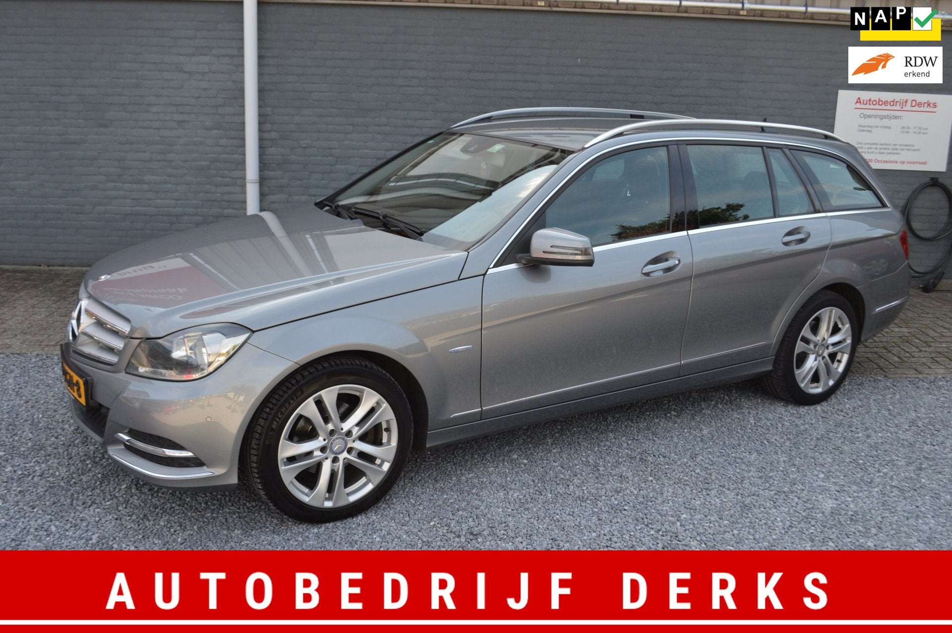 Mercedes-Benz C-klasse Estate 180 Business Class Avantgarde, Auto's, Mercedes-Benz, Bedrijf, Te koop, C-Klasse, ABS, Adaptive Cruise Control