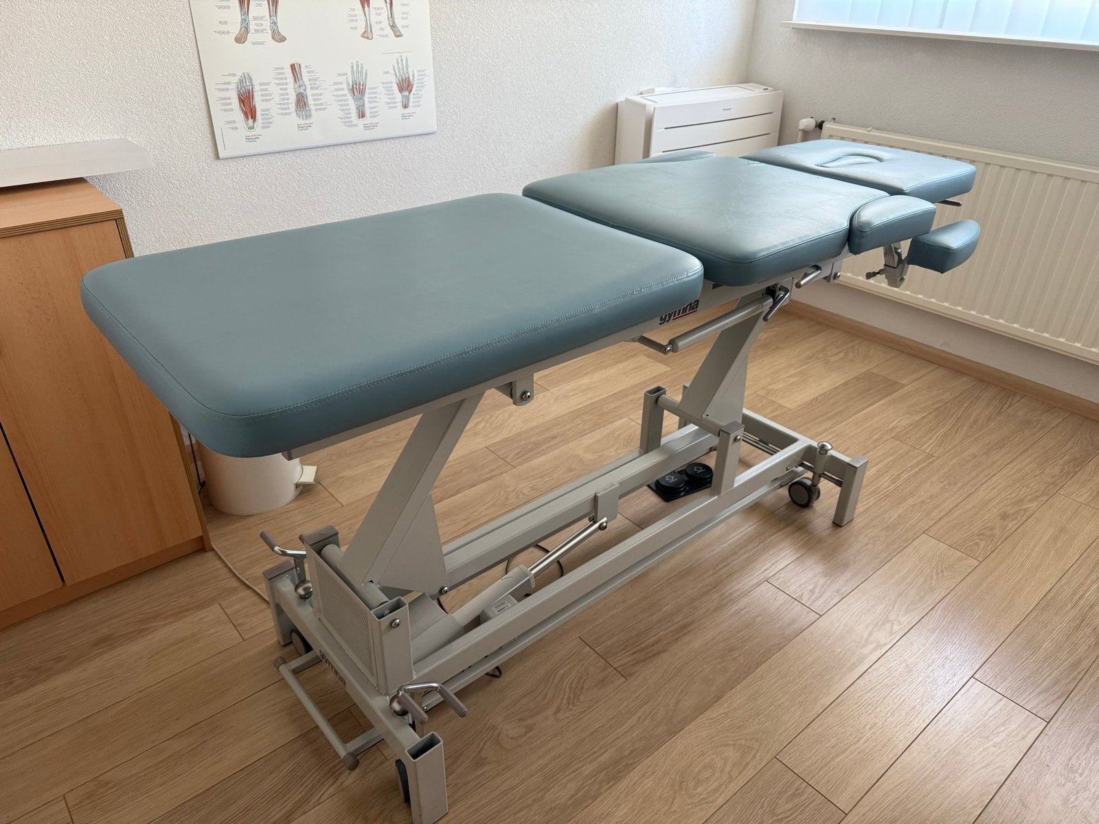 Gymna behandeltafel, Sport en Fitness, Ophalen, Gebruikt, Massagetafel