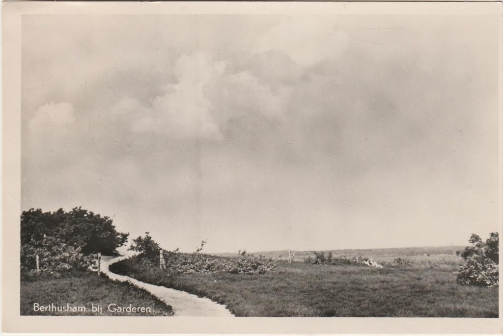 GARDEREN Berthusham  1950, Verzenden, 1940 tot 1960, Gelopen, Gelderland