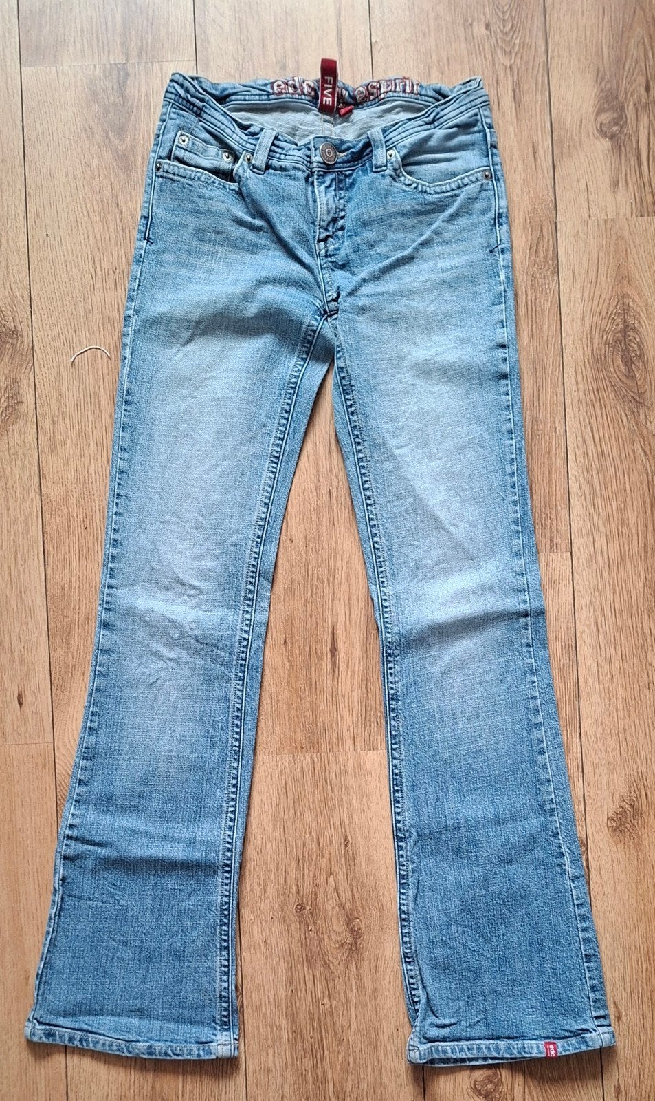 EDC Jeans Lichtblauw Maat 36 Lengte 34, Kleding | Dames, Blauw, Ophalen of Verzenden, W28 - W29 (confectie 36), Gedragen