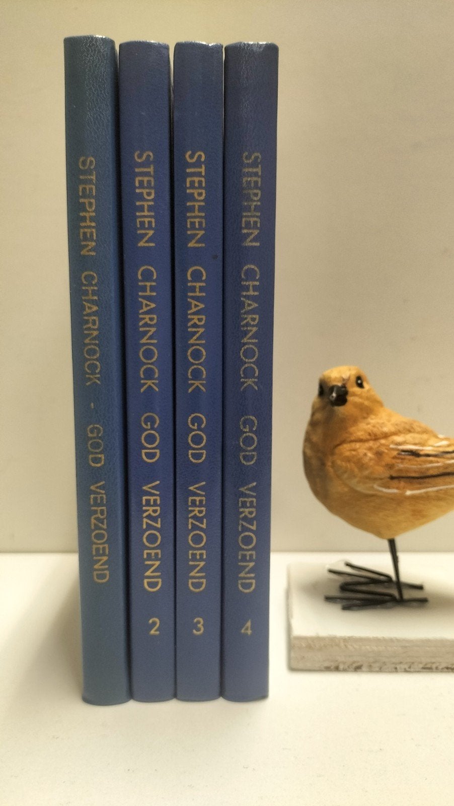 Charnock, Stephen God verzoend (4 delen ), Boeken, Godsdienst en Theologie, Ophalen of Verzenden, Gelezen, Christendom | Protestants