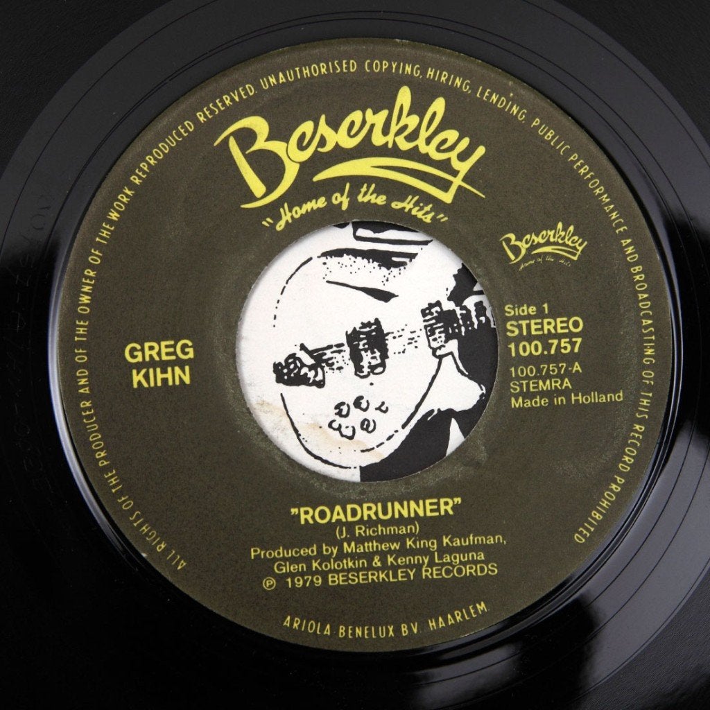 ROADRUNNER Greg Kihn HIT ROCK PUNK 1979, Verzenden, 7 inch, Zo goed als nieuw, Pop