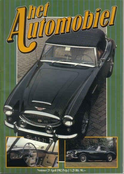 Automobiel 25 1982 : Ford Thunderbird - Austin Healey 3000, Ophalen of Verzenden, Gelezen, Algemeen