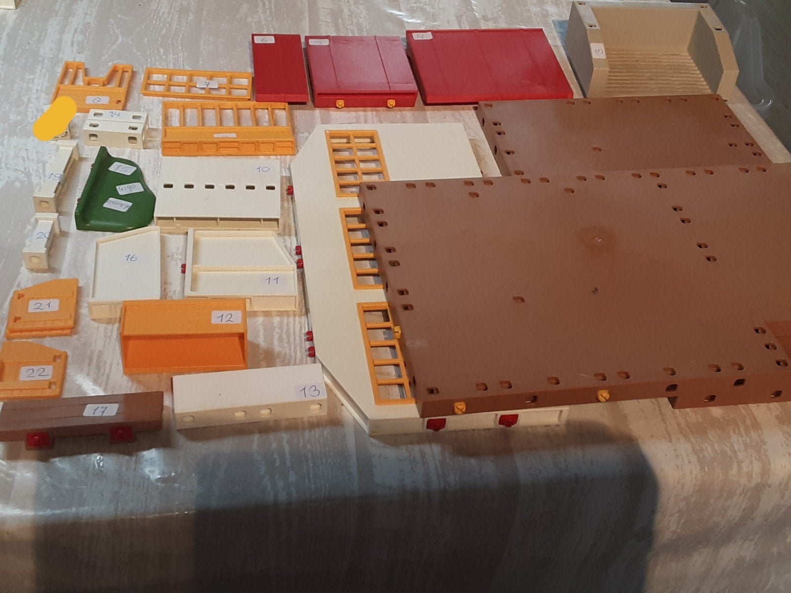 onderdelen 4190 manege, Gebouw, Losse onderdelen, Ophalen of Verzenden, Zo goed als nieuw
