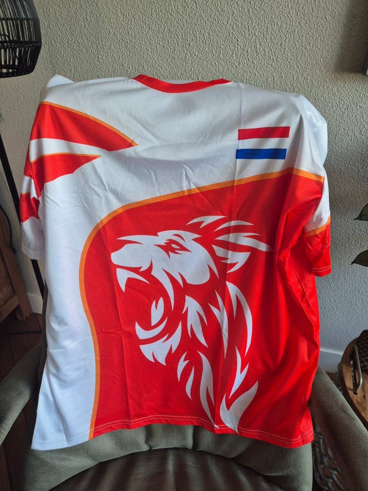 Oranje Leeuw Shirt - Voetbal/Fan Shirt, Ophalen, Onbekend, Nieuw, Overige maten