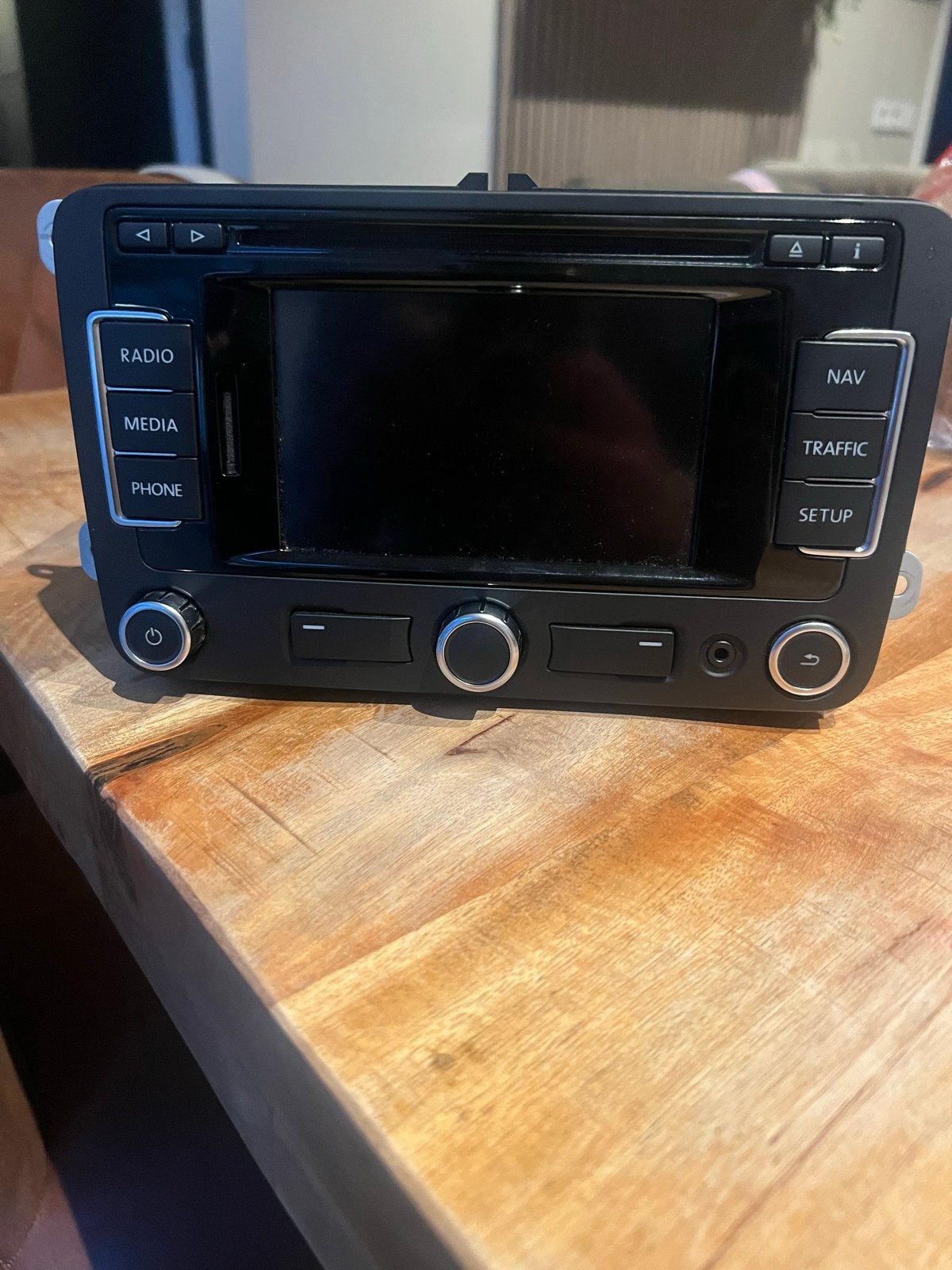Volkswagen Polo 2009-2013 Scherm Radio, Ophalen of Verzenden, Gebruikt