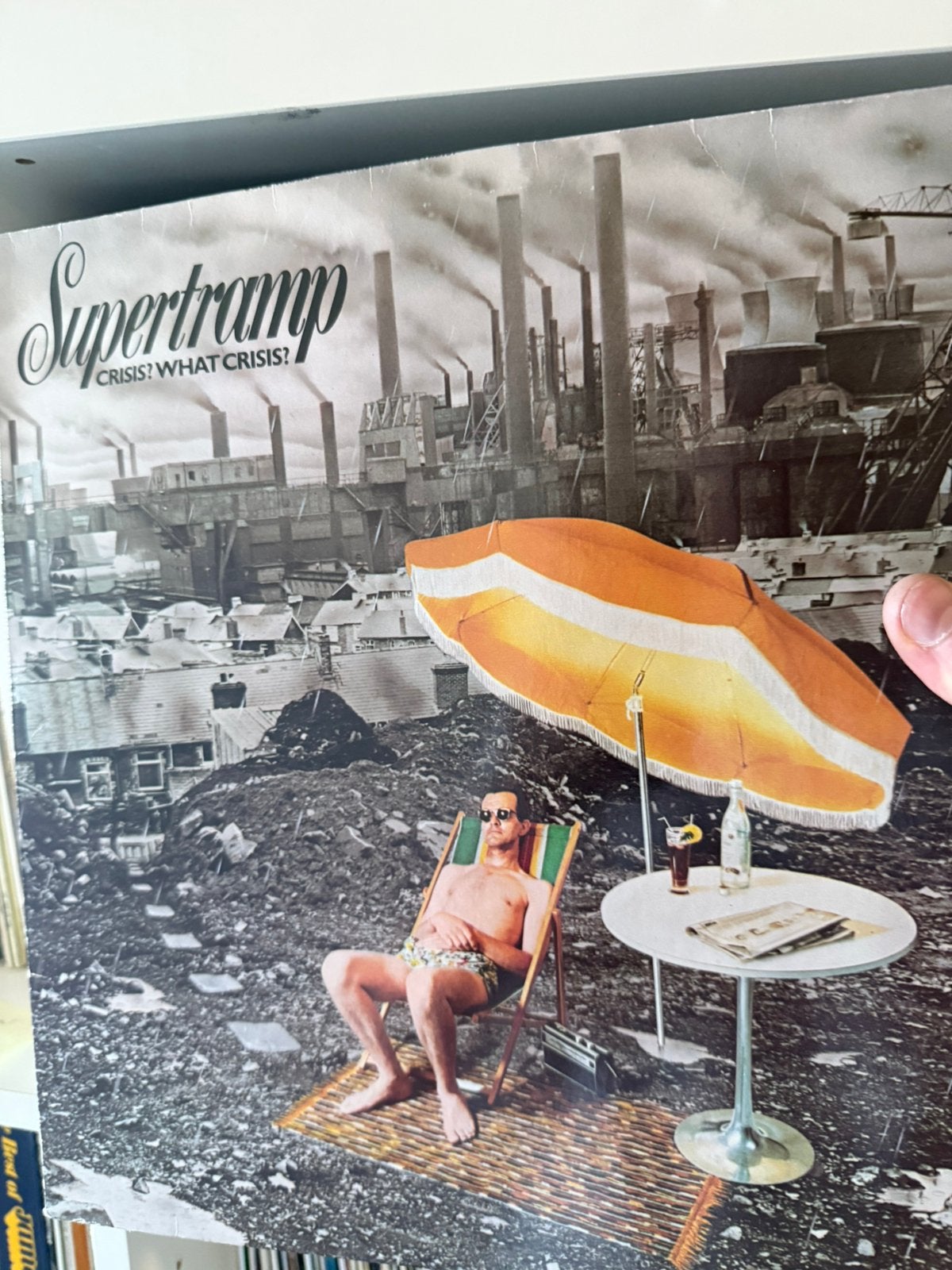 Lp supertramp crisis what crisis, Ophalen of Verzenden, Zo goed als nieuw, LP