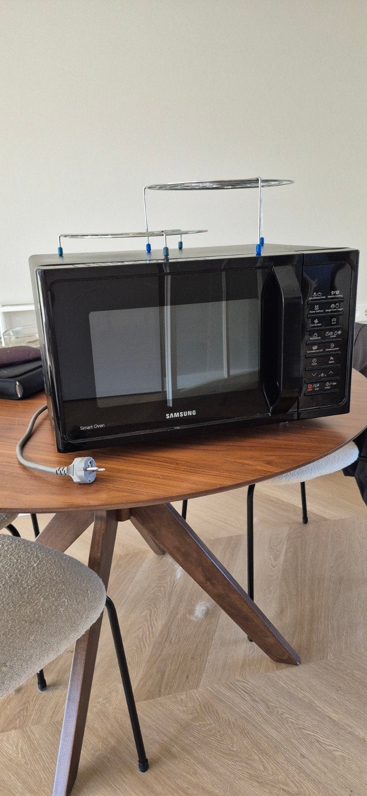 Samsung Smart Oven Combimagnetron MC28M6055KK/EN, Ophalen, Combimagnetron, Hete lucht, Zo goed als nieuw