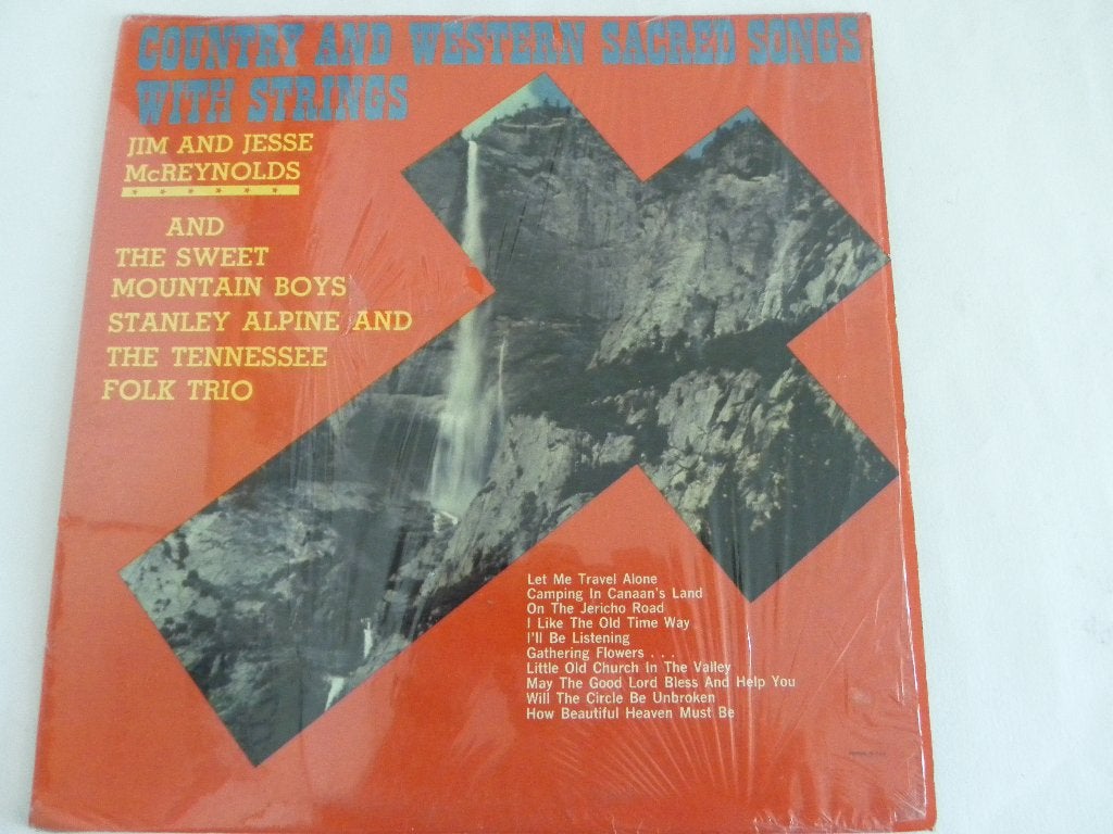 Jim And Jesse McReynolds - Country And Western Sacred Songs, LP, Gebruikt, Originele persing, Ophalen of Verzenden
