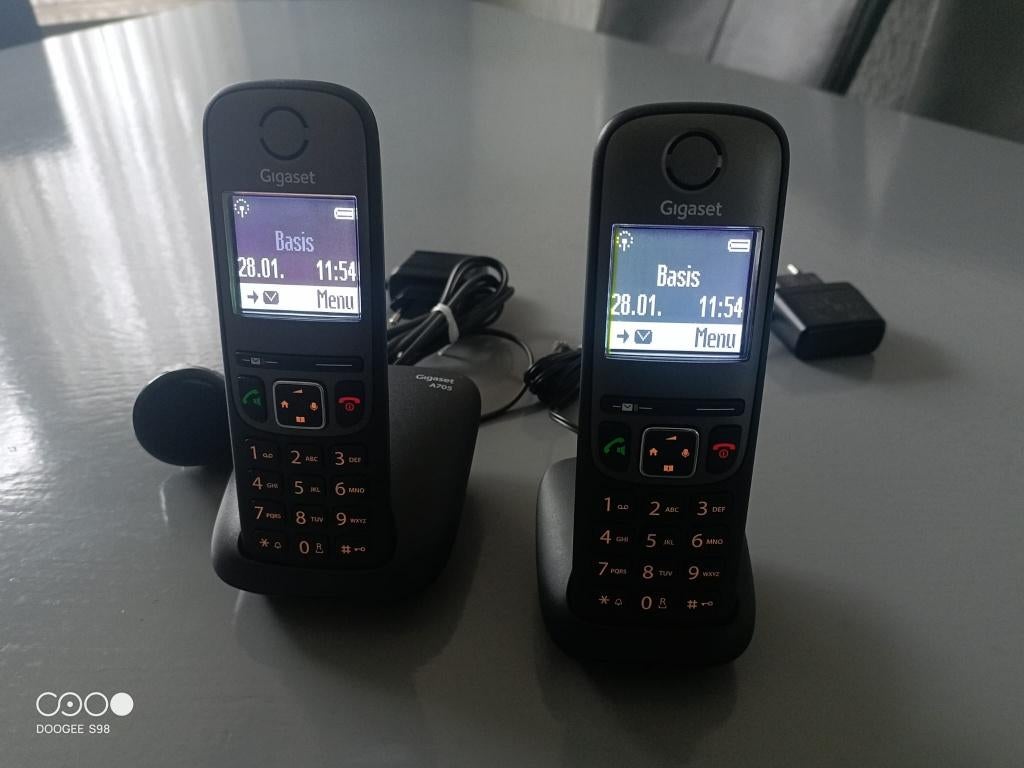 Draadloze thuis telefoon, Ophalen, Zo goed als nieuw