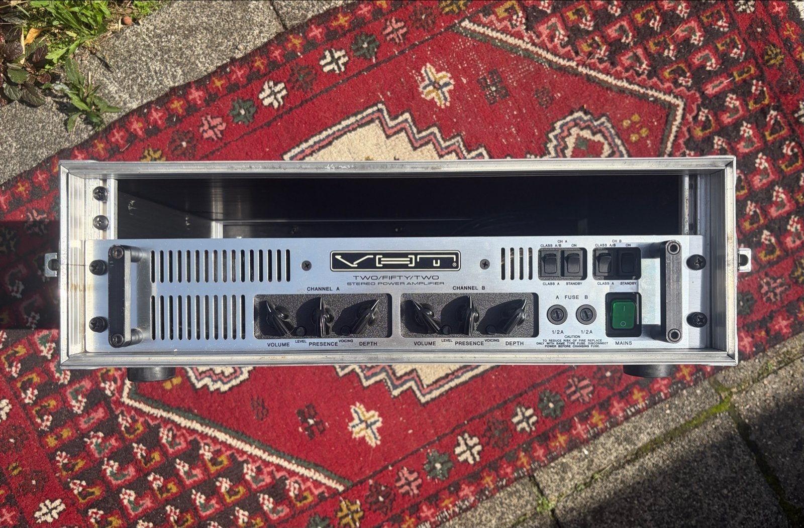 VHT Two/Fifty/Two 2/50/2 Stereo EL34 Buizeneindversterker, Muziek en Instrumenten, Ophalen of Verzenden, Gebruikt, Gitaar, 50 tot 100 watt