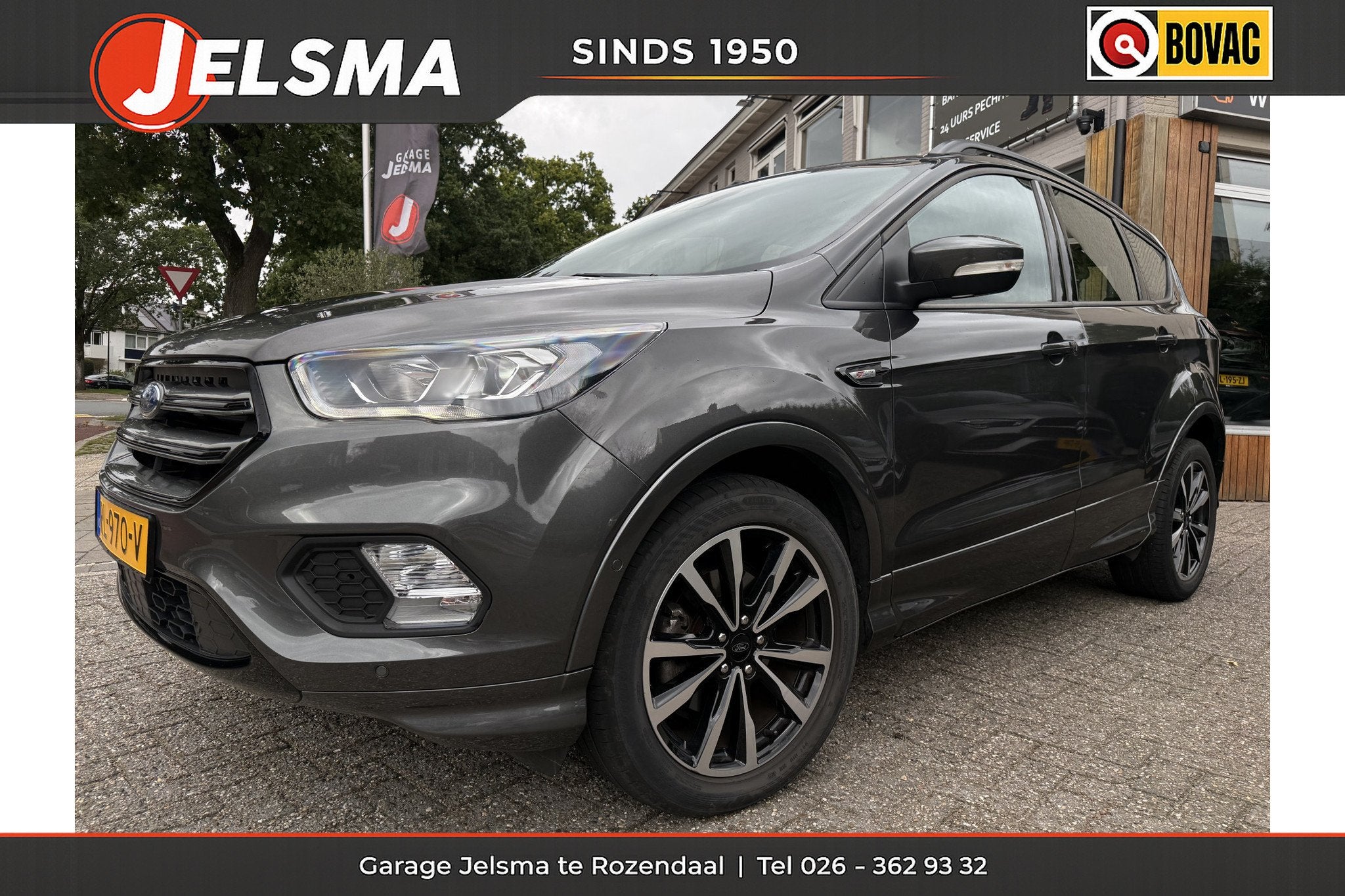 Ford Kuga 1.5 EcoBoost 120pk ST Line, Trekhaak | Navi | Clim, Automatische klimaatregeling, 4 cilinders, Origineel Nederlands
