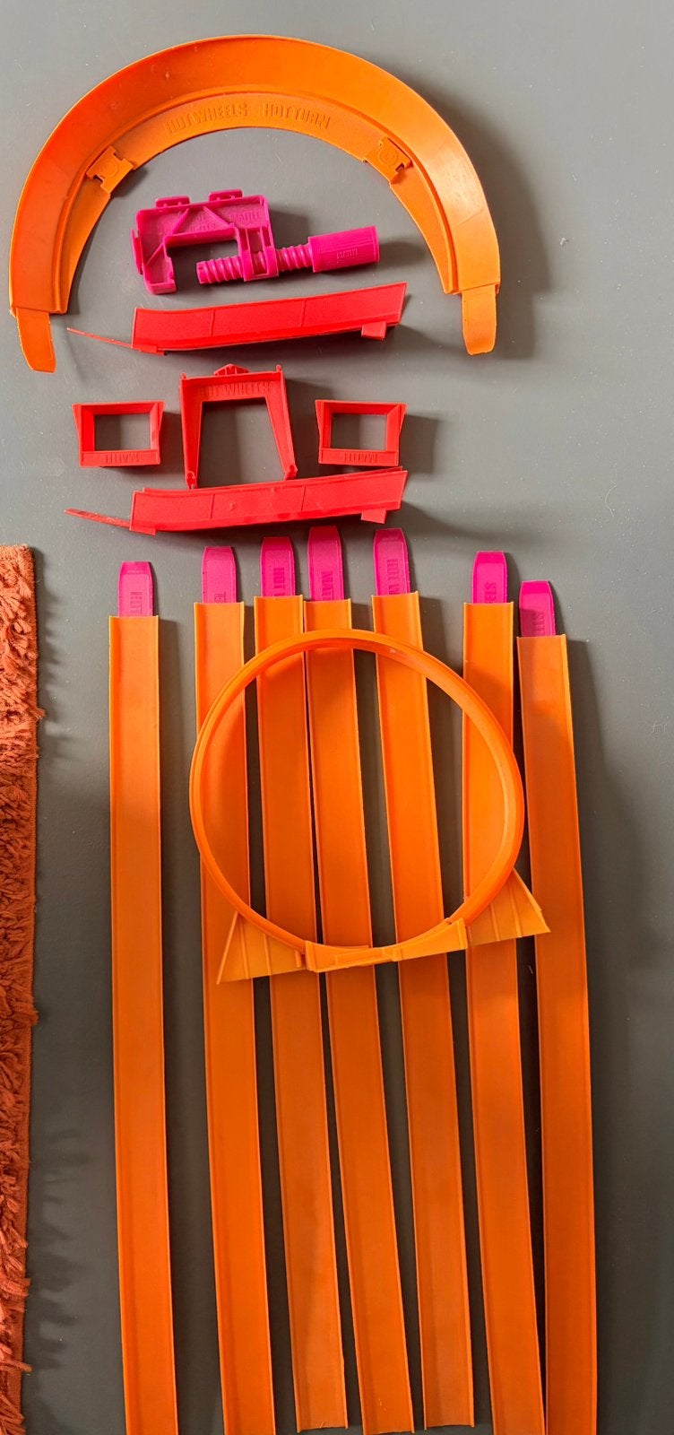 Hot Wheels Racebaan Onderdelen met Looping, Kinderen en Baby's, Speelgoed | Racebanen, Gebruikt, Onderdelen, Ophalen of Verzenden
