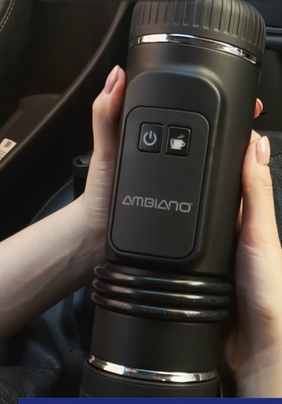 Ambiano Draagbare Koffiemachine - Perfect voor onderweg, Witgoed en Apparatuur, Koffiezetapparaten, Koffiepads en cups, Espresso apparaat