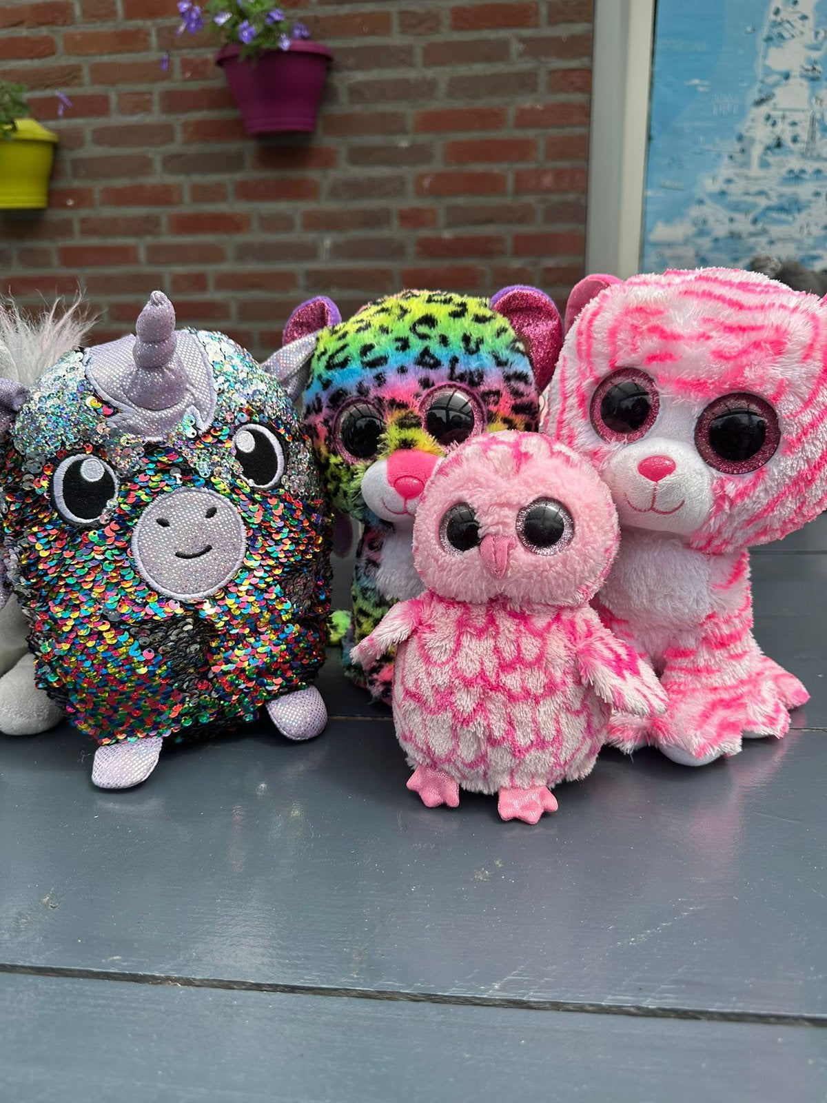 Knuffels en make up doosje Ty, Ophalen of Verzenden, Zo goed als nieuw, Overige typen