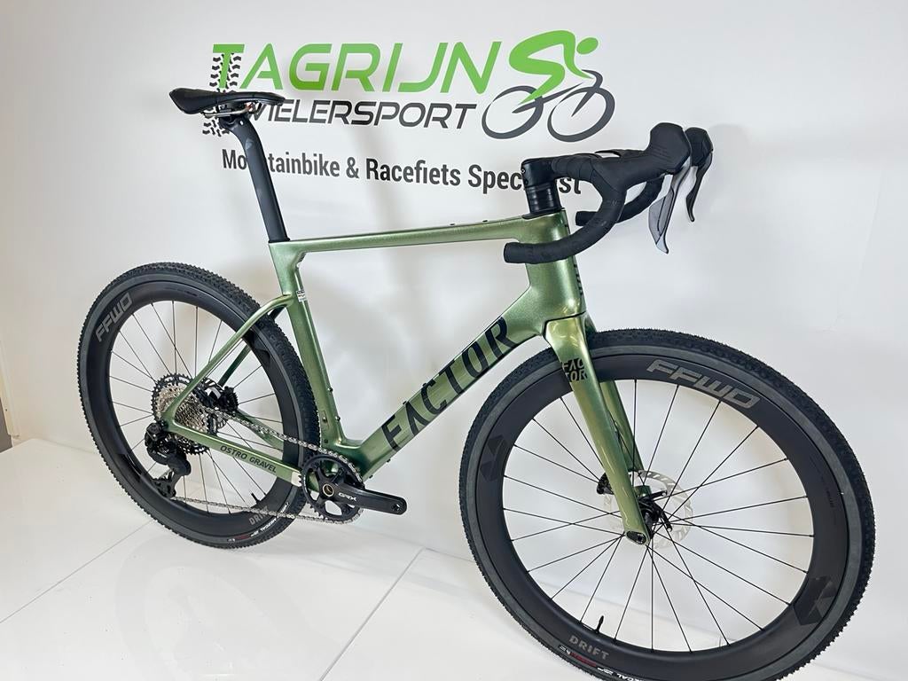 Nieuwe Factor Ostro gravel bike Shimano GRX Di2 1x12sp FFWD, Ophalen, 28 inch, Nieuw, Factor