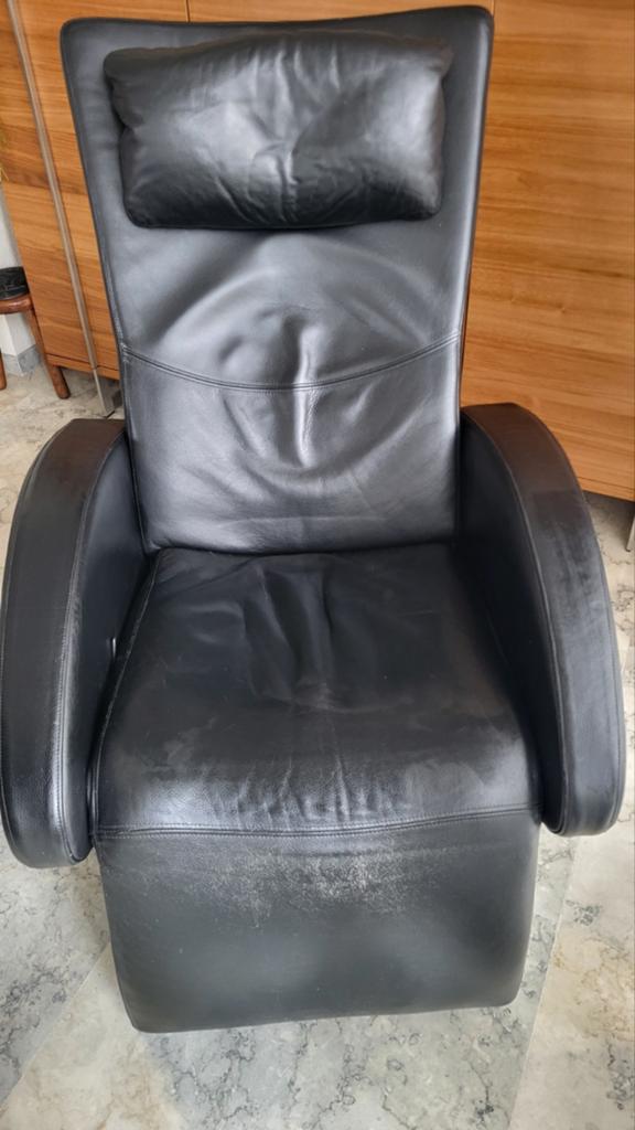 Rolf Benz relaxfauteuil, Ophalen, Gebruikt, Minder dan 75 cm, 50 tot 75 cm