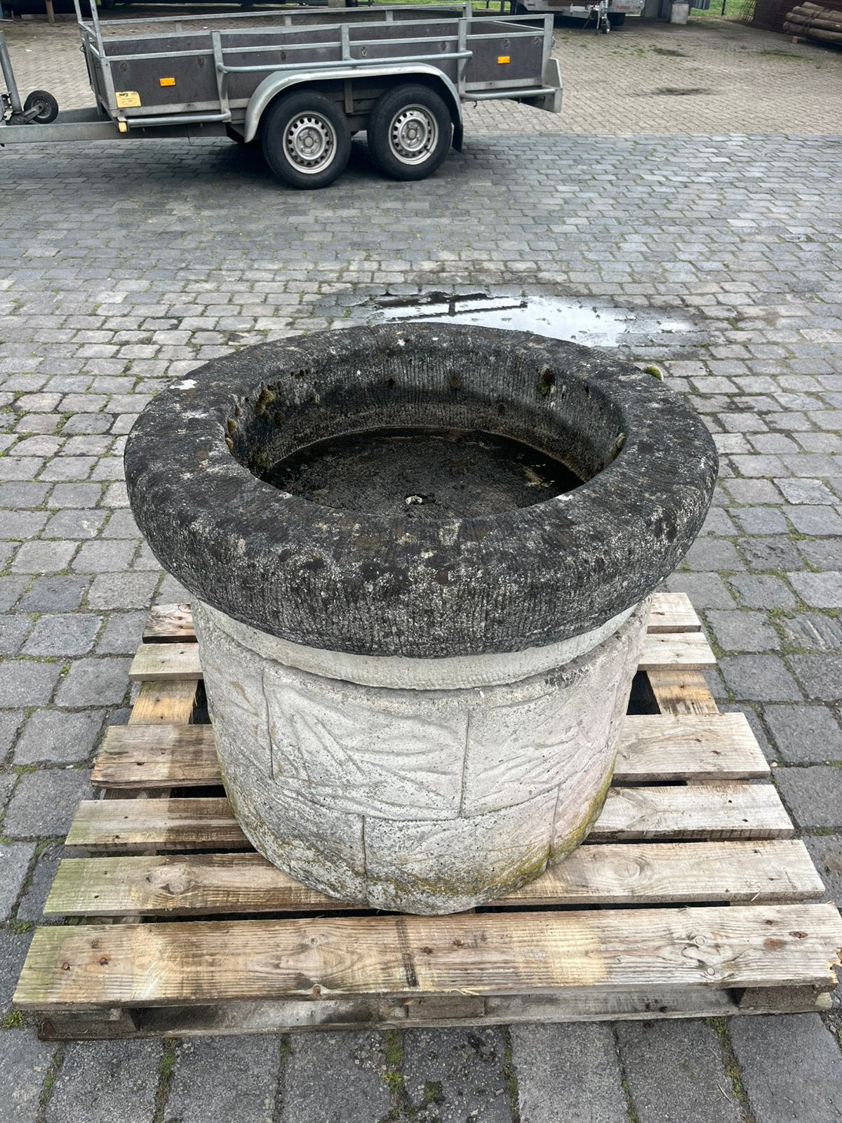 Water ornament, Ophalen, Gebruikt, Beton, Waterornament