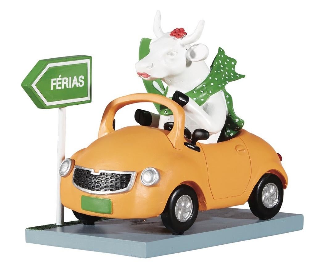 Nieuw Cow Parade koe Cowrona medium gratis verzending., Ophalen of Verzenden