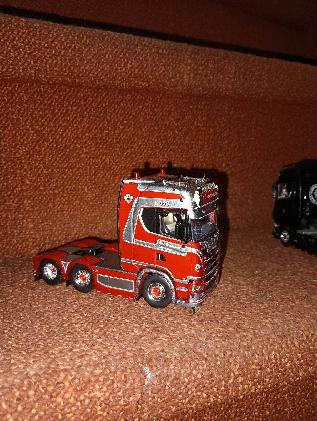 Tekno, Hobby en Vrije tijd, Modelauto's | 1:50, Ophalen of Verzenden, Zo goed als nieuw, Bus of Vrachtwagen, Tekno