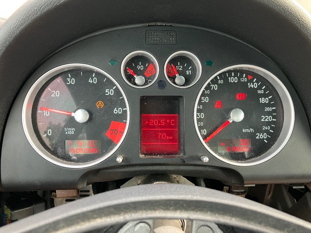 Audi TT 8N Tellerbak + BR ECU + Immobilizer 210PK, Ophalen, Gebruikt, Audi