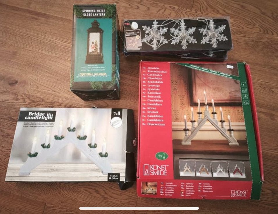 Kerstdekoratie, Diversen, Ophalen