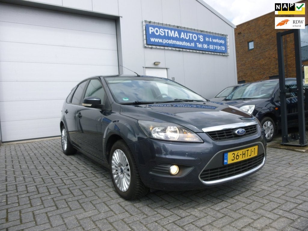 Ford Focus 1.6 Titanium, airco, trekhaak boekjes aanwezig., 1596 cc, Gebruikt, 4 cilinders, 620 kg