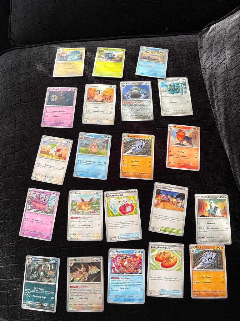 Pokémon bulk set 2 - Diverse kaarten, Ophalen of Verzenden, Gebruikt, Meerdere kaarten, Foil