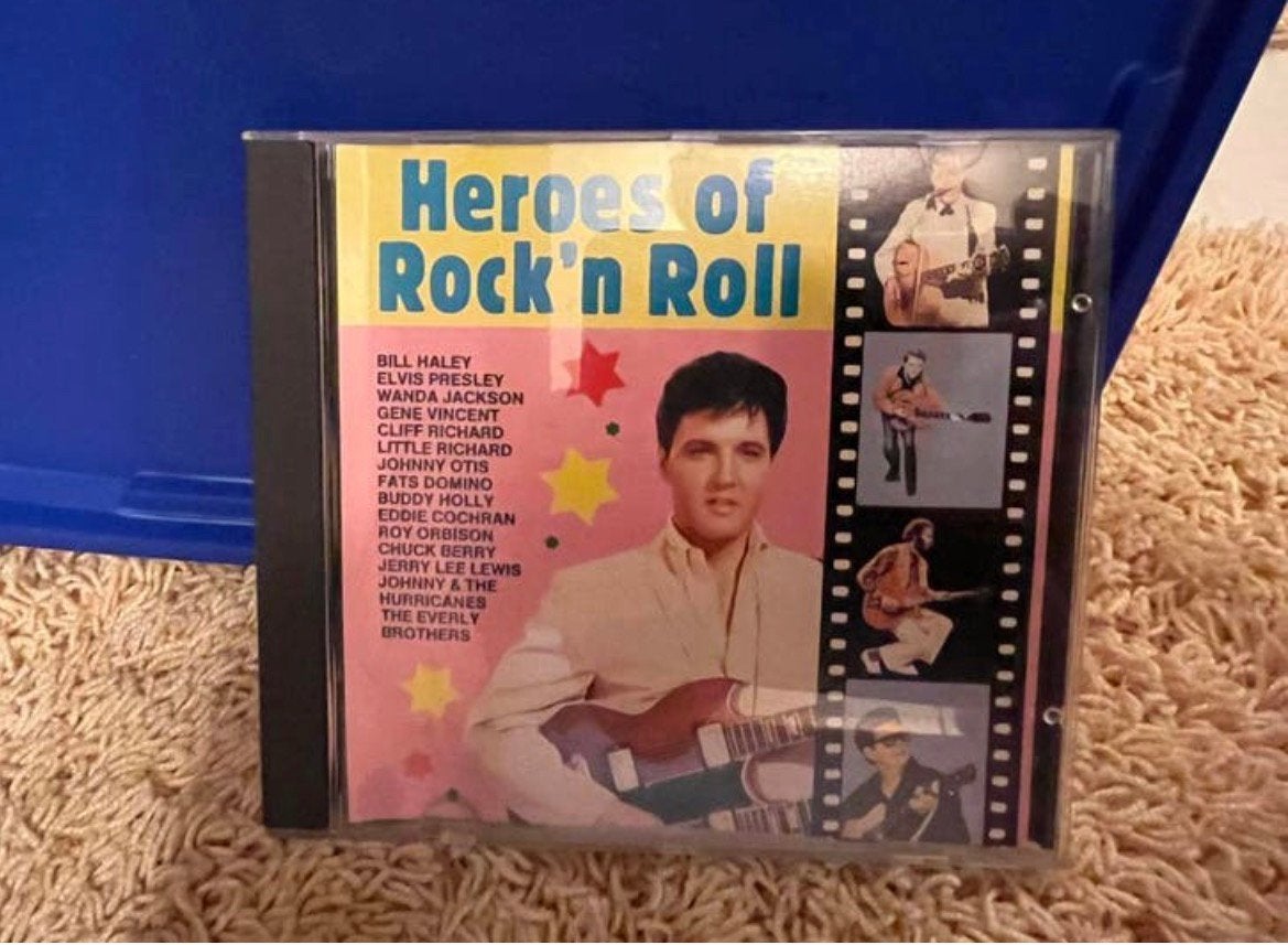 Cd Heroes of rock ‘n roll Elvis, Verzamelen, Ophalen of Verzenden, Zo goed als nieuw, Cd of Plaat
