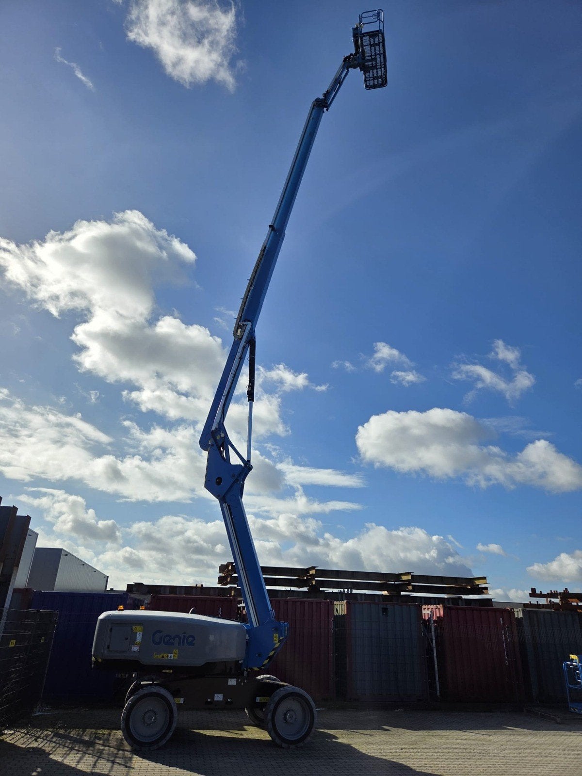 Genie S60FE uit 2022, Ophalen
