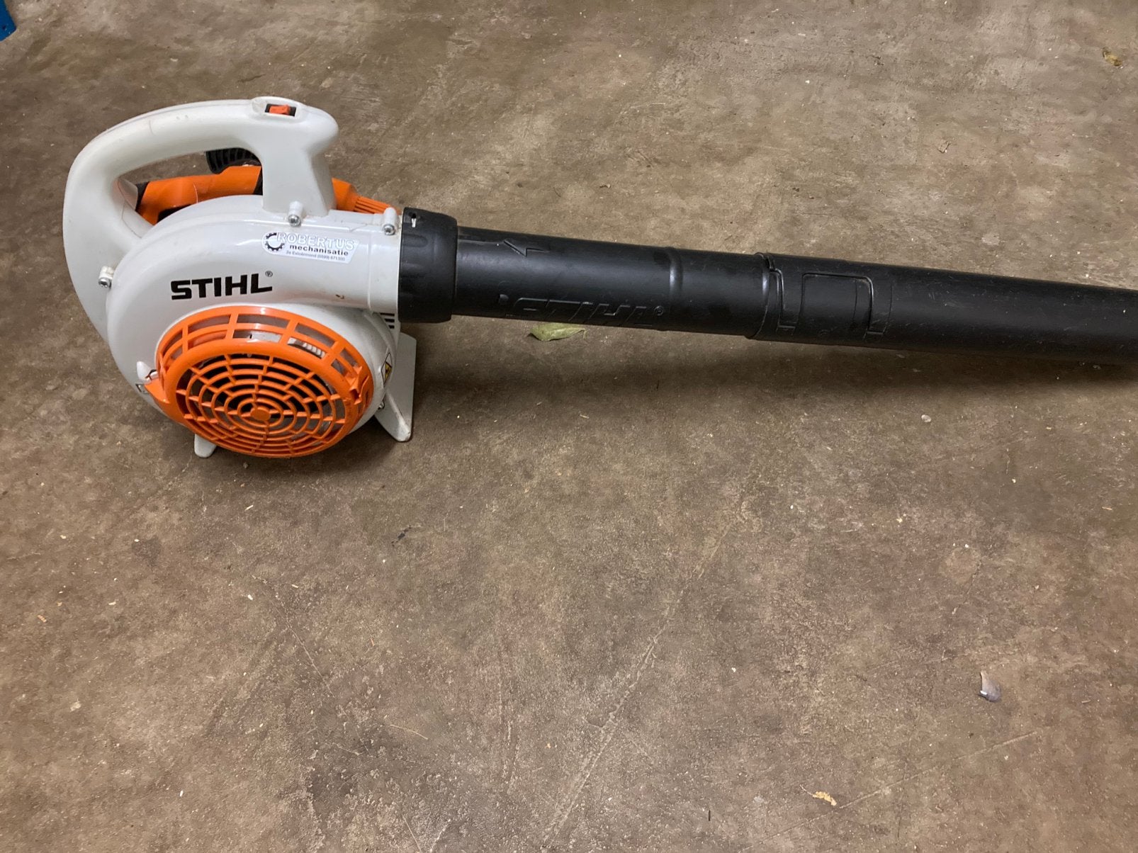 Stihl bladblazer, Ophalen, Gebruikt, Benzine, Handgedragen