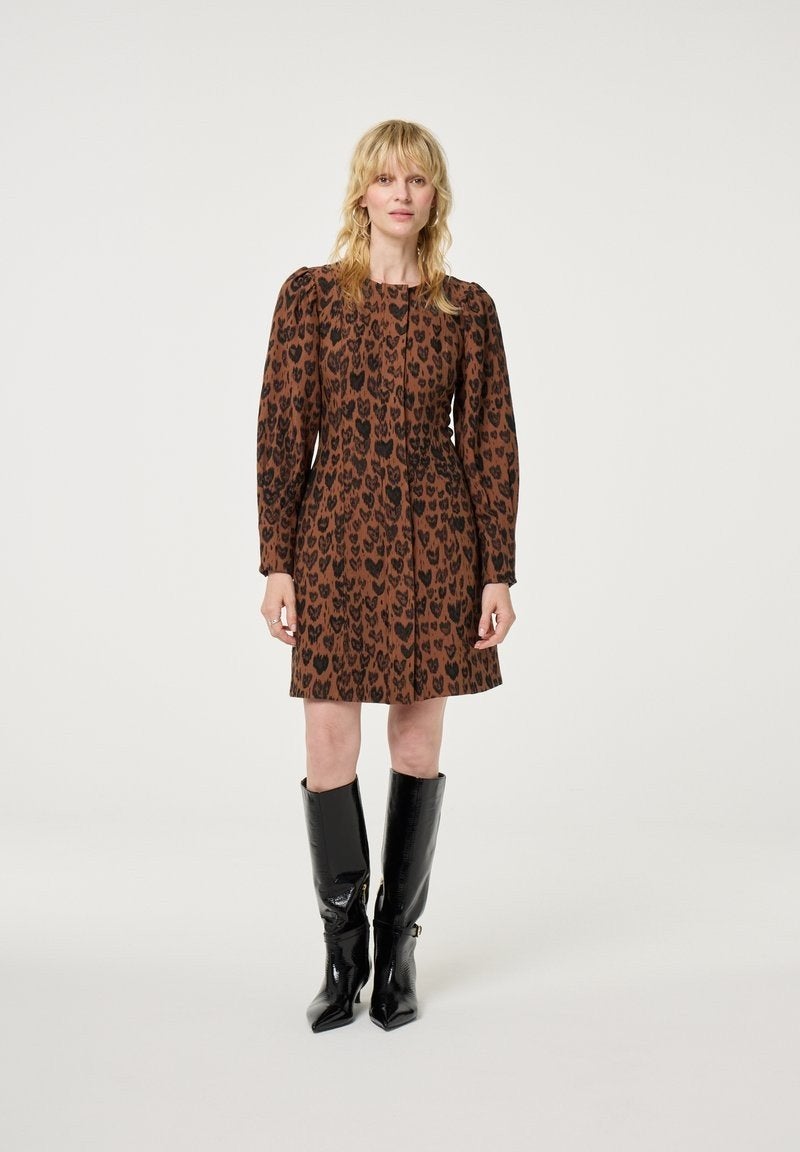 fabienne chapot print jurk nieuw, Kleding | Dames, Meerkleurig, Nieuw, Ophalen of Verzenden, Maat 36 (S)