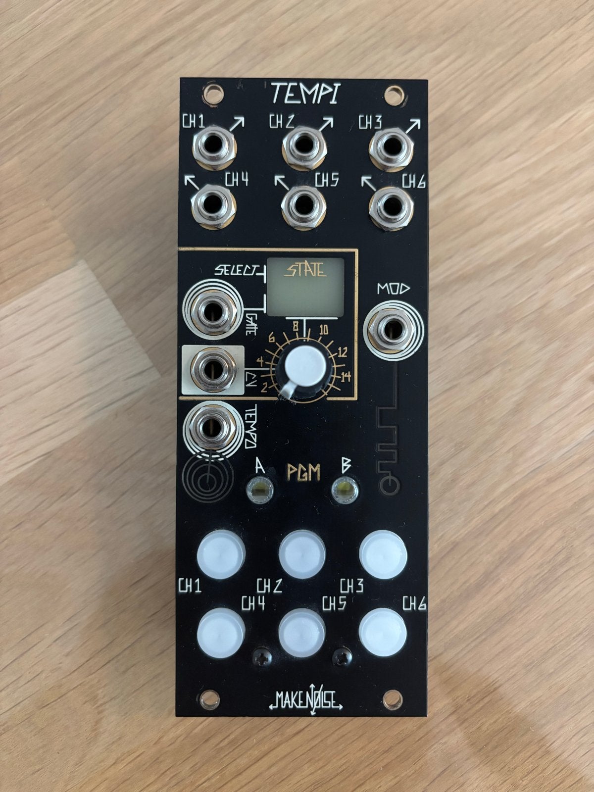 Make Noise Tempi Eurorack Module, Muziek en Instrumenten, Synthesizers, Ophalen of Verzenden, Zo goed als nieuw, Overige aantallen