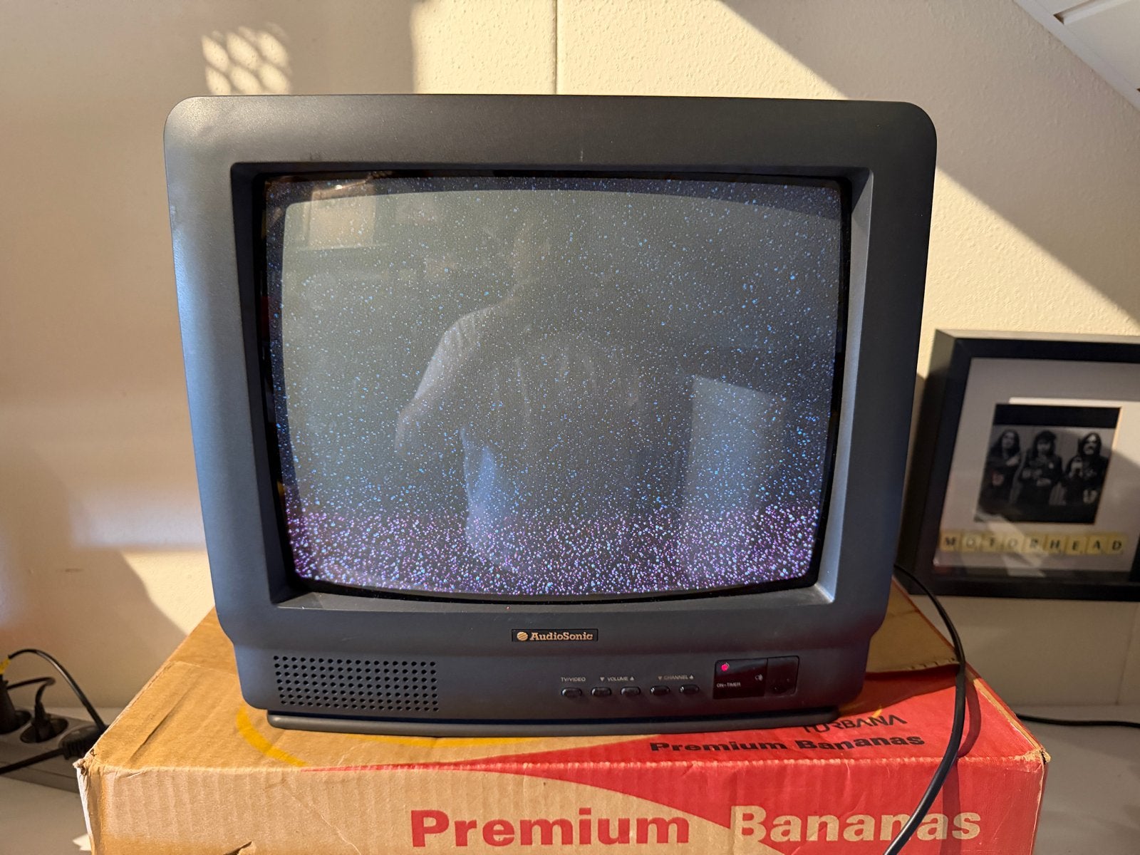 Audiosonic KT-8244 14 inch kleuren TV - Vintage, Ophalen, Gebruikt, Minder dan 40 cm, Overige merken