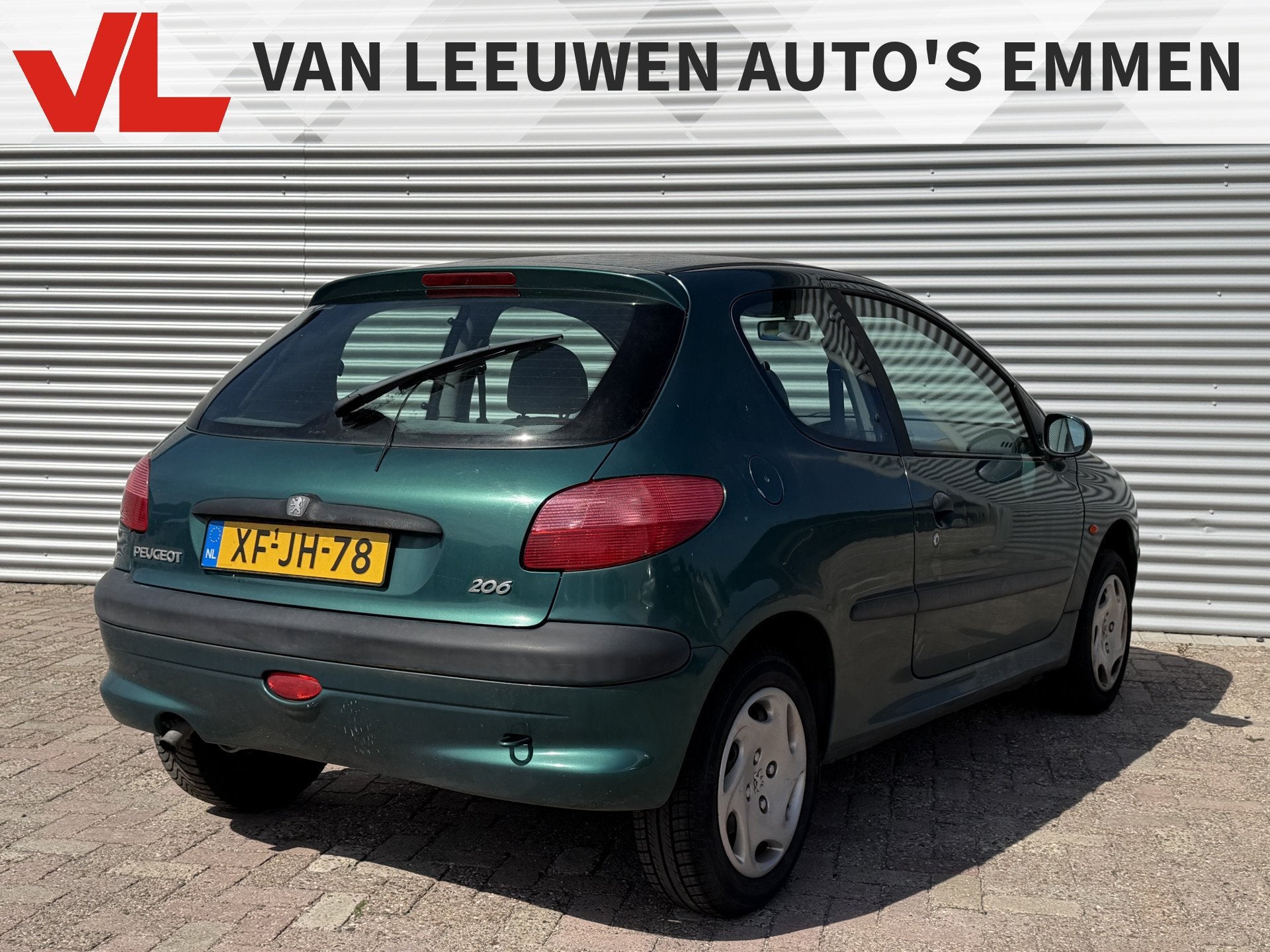 Peugeot 206 1.4 XT | Nieuw binnen! | Zo mee | Inruilkoopje |, Auto's, Voorwielaandrijving, 1360 cc, Zwart, Origineel Nederlands