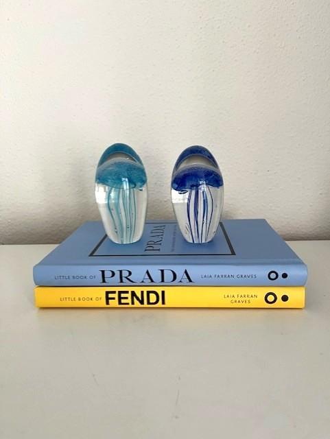 J-Line presse papier glas kwal S Nieuw!, Huis en Inrichting, Meerkleurig, Nieuw, Mediterraans, Ophalen of Verzenden