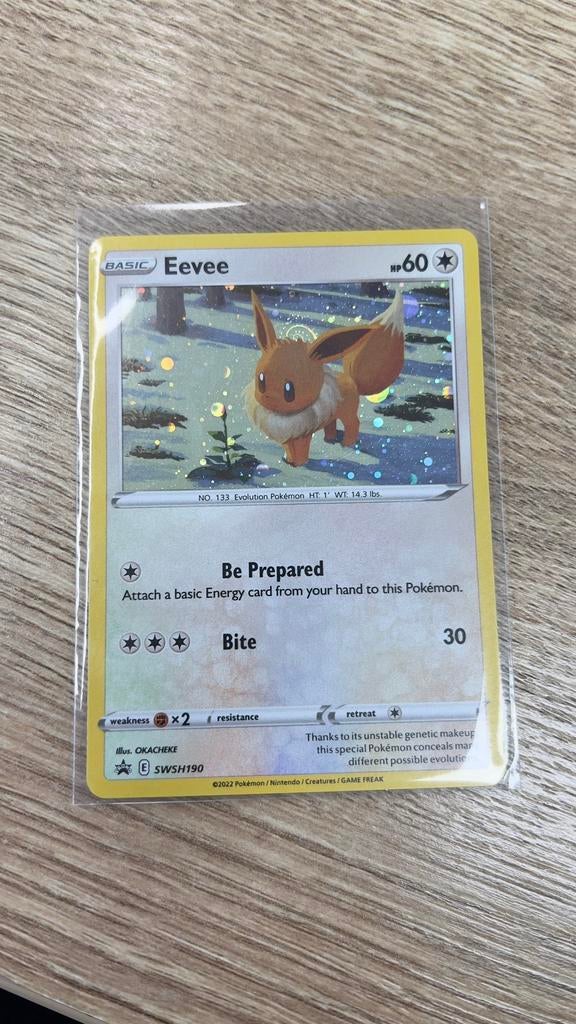 Eevee promo (SWSH190), Ophalen of Verzenden, Zo goed als nieuw