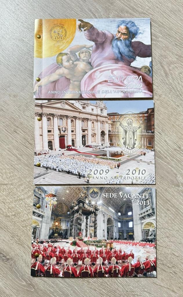 Lege numisbrief 2 euro Vaticaanstad, Ophalen, Verzamelmap