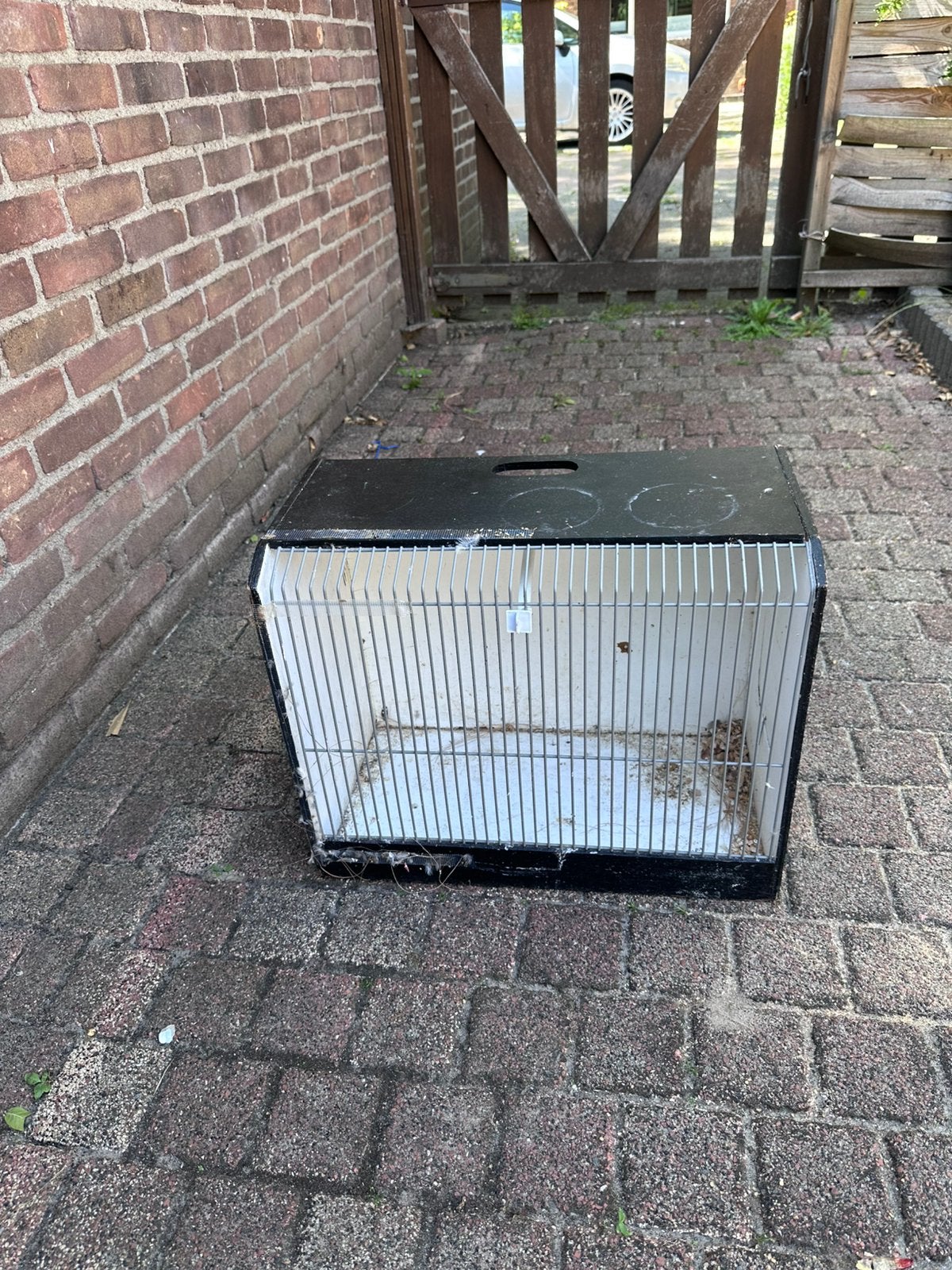 Groot mooi TT Kooi 25 euro, Ophalen of Verzenden, Zo goed als nieuw, Hout, Vogelkooi