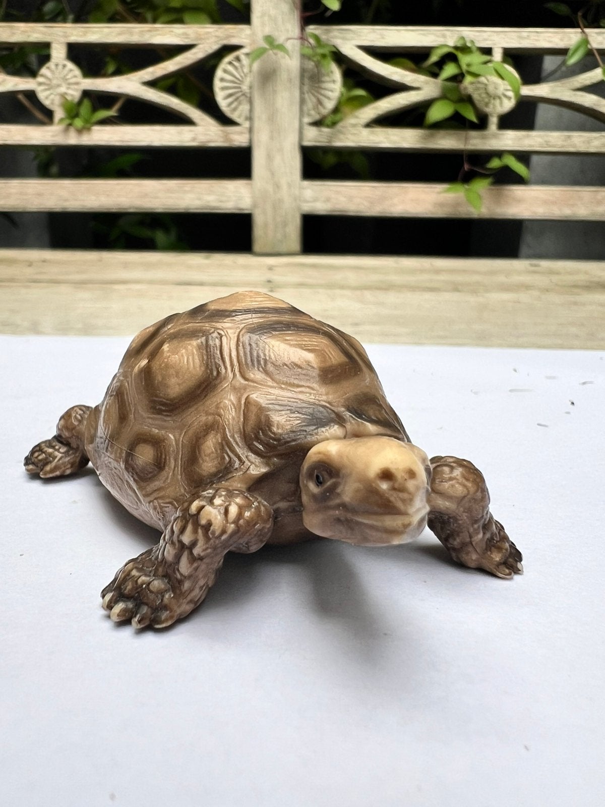 Reuzenschildpad Schleich 14081 – 1991, Ophalen of Verzenden, Zo goed als nieuw, Paard, Beeldje of Figuurtje