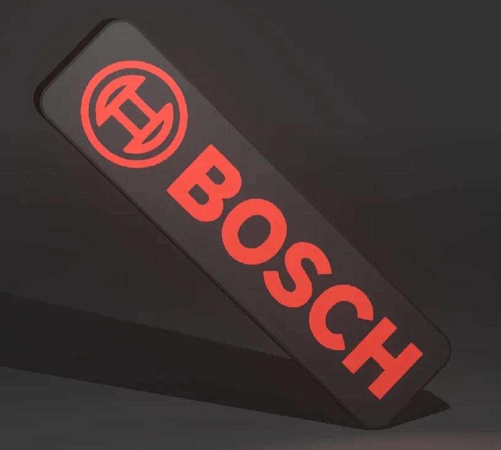 Bosch logo LED lichtbord - Nieuw, Ophalen of Verzenden, Nieuw