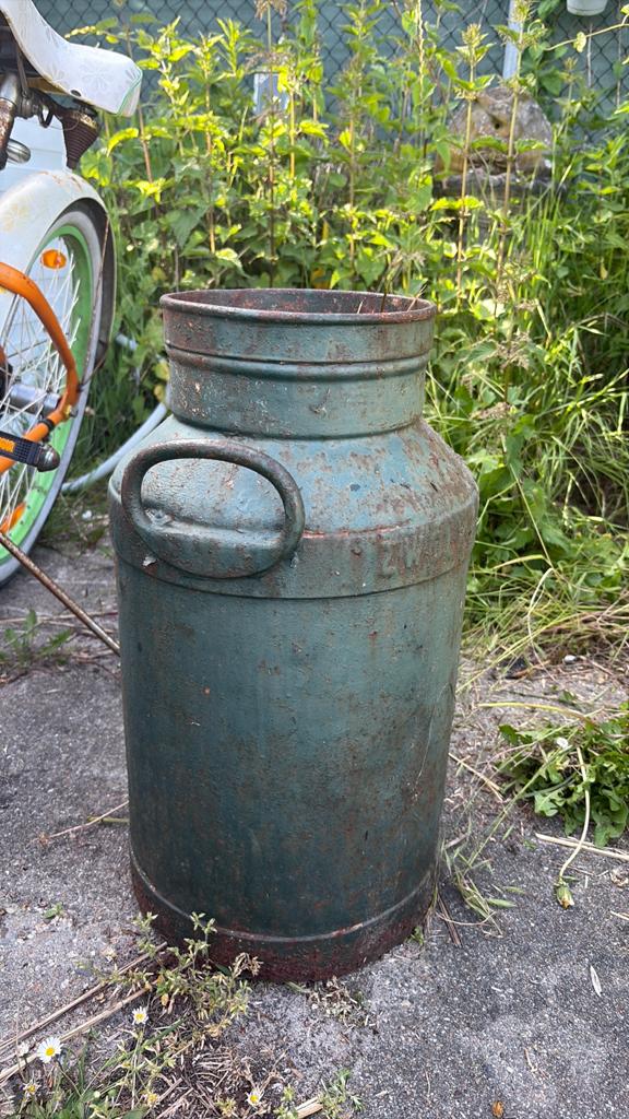 Melkbus, Tuin en Terras, Tuinwanddecoratie, Ophalen of Verzenden, Zo goed als nieuw