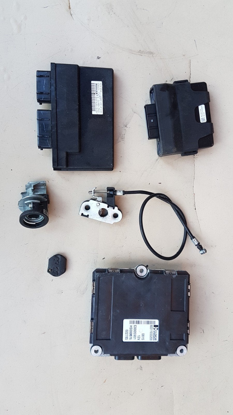 Ktm super adventure 1190/1290 2014/2017 ecu set slot sloten, Ophalen of Verzenden