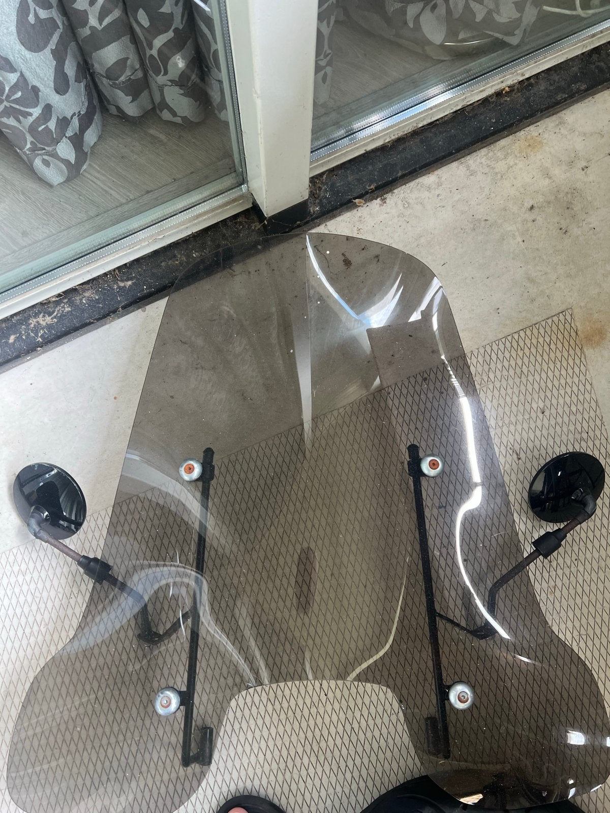 La souris vespelini s onderdelen project, windscherm, etc., Fietsen en Brommers, Brommeronderdelen | Scooters, Ophalen, Gebruikt
