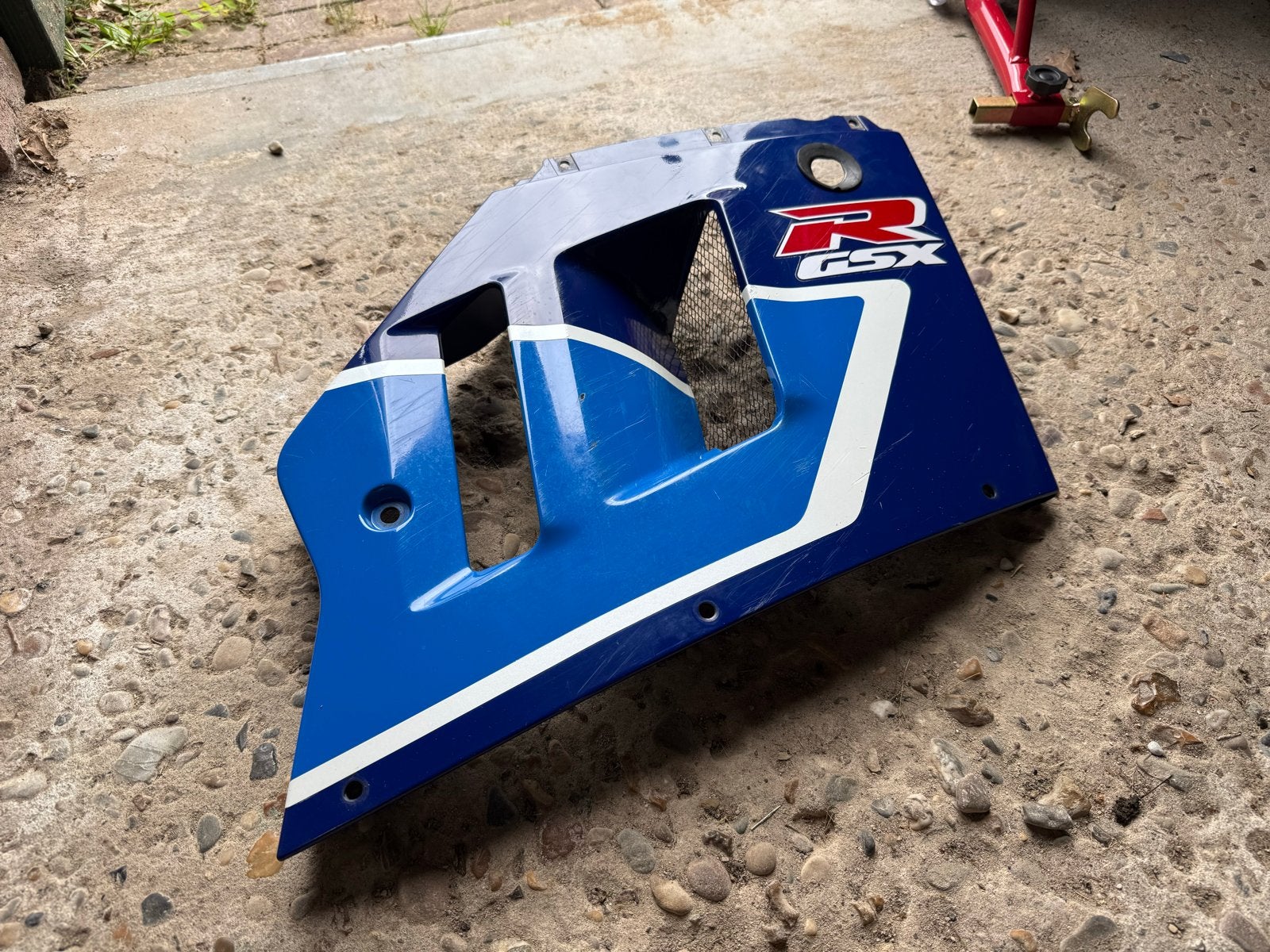 Suzuki GSX-R 1100 M 1991 midden kuip rechts, Ophalen of Verzenden, Gebruikt