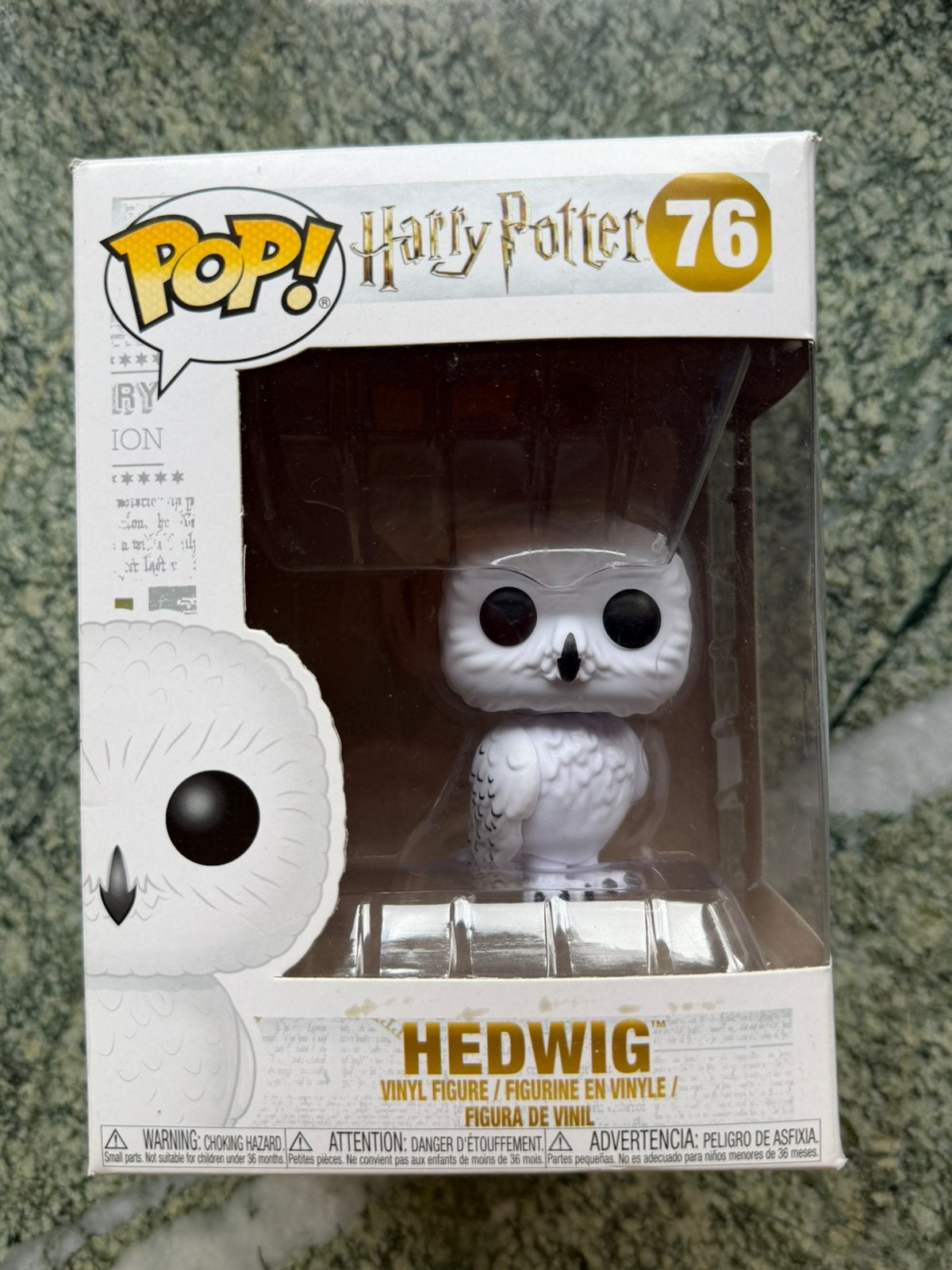 Harry Potter Hedwig Funko pop 76, Ophalen of Verzenden, Zo goed als nieuw